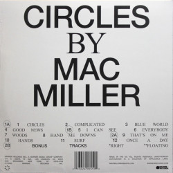 Виниловая пластинка Mac Miller - Circles (2LP) прозрачный винил