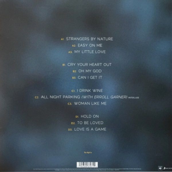 Виниловая пластинка Adele - 30 (2LP) черный винил