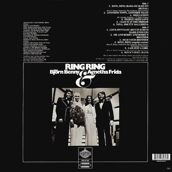 Виниловая пластинка ABBA - Ring Ring (LP)