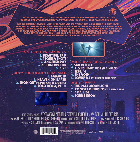 Виниловая пластинка Kid Cudi - Man On The Moon III: The Chosen (2LP)