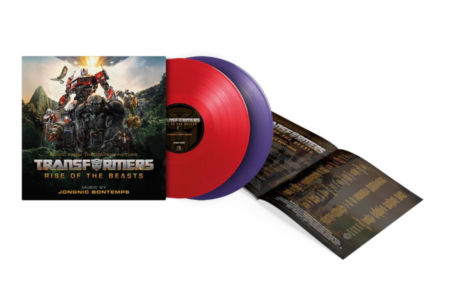 Виниловая пластинка Jongnic Bontemps - Transformers: Rise Of The Beasts (2LP) красный, фиолетовый винил