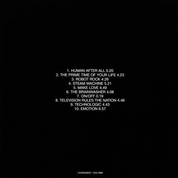 Виниловая пластинка Daft Punk - Human After All (2LP)