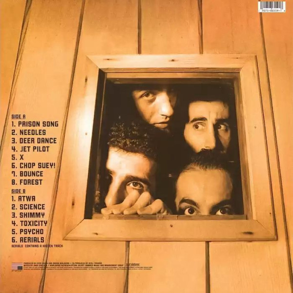 Виниловая пластинка System Of A Down - Toxicity (LP)