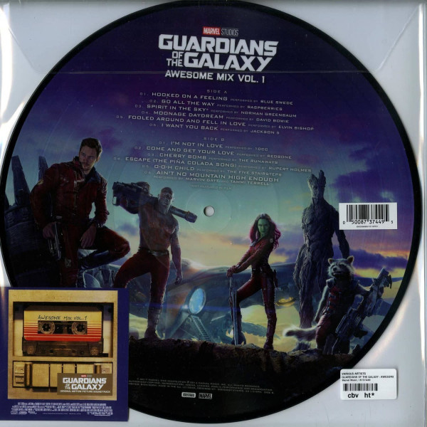Виниловая пластинка Various Artists - Guardians Of The Galaxy Vol. 1 (LP) винил с изображением