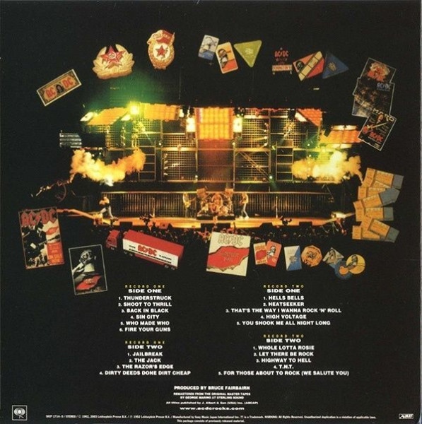 Виниловая пластинка AC/DC - Live (2LP)