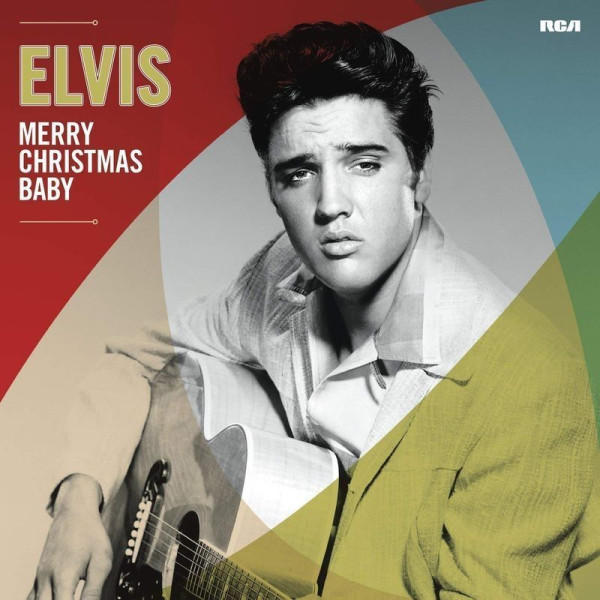 Виниловая пластинка Elvis Presley - Merry Christmas Baby (LP) красный/зелёный винил