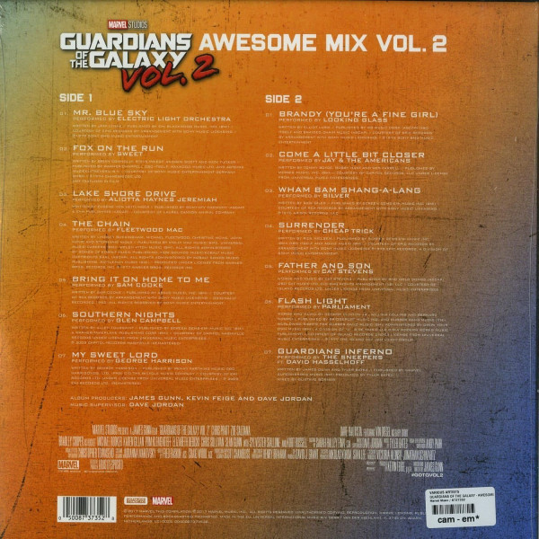 Виниловая пластинка Various Artists - Guardians Of The Galaxy Vol. 2 (LP)