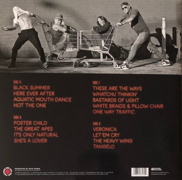 Виниловая пластинка Red Hot Chili Peppers - Unlimited Love (2LP)