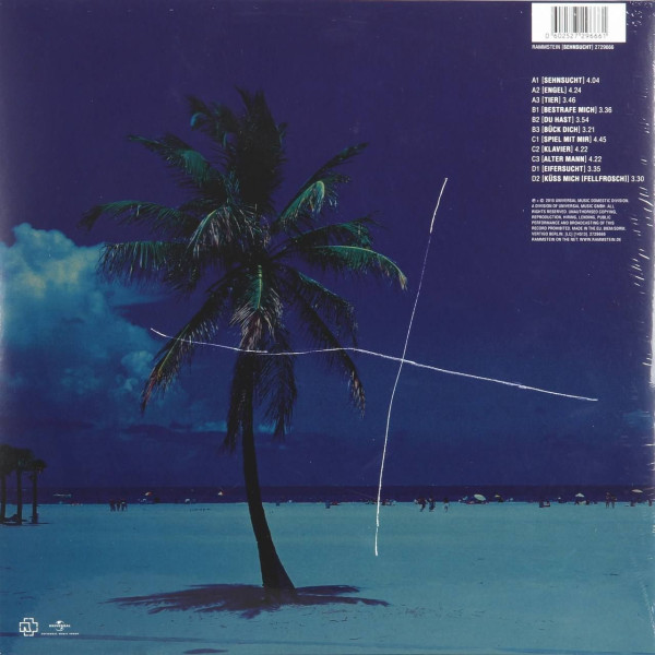 Виниловая пластинка Rammstein - Sehnsucht (2LP)