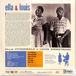 Виниловая пластинка Ella Fitzgerald & Louis Armstrong - Ella & Louis (LP)