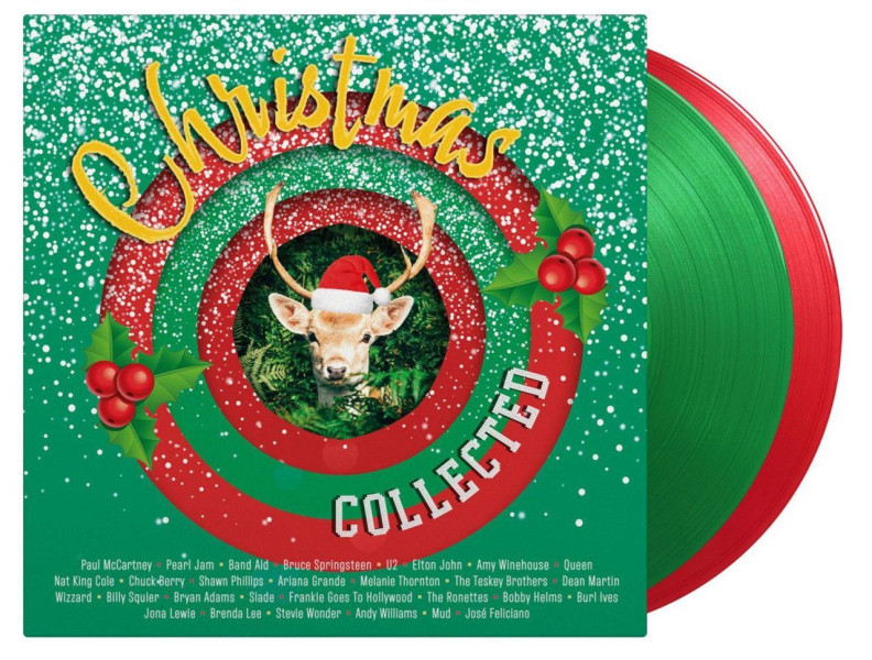 Виниловая пластинка Various Artists - Christmas Collected (2LP) зелёный, красный винил