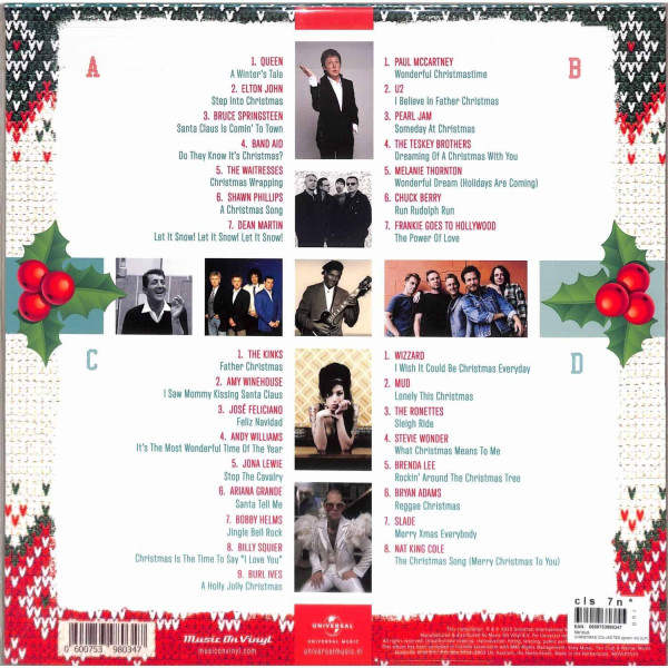 Виниловая пластинка Various Artists - Christmas Collected (2LP) зелёный, красный винил