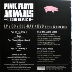 Виниловая пластинка Pink Floyd - Animals 2018 ( LP + CD + 2DVD) deluxe