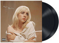 Виниловая пластинка Billie Eilish - Happier Than Ever (2LP) чёрный винил