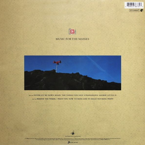 Виниловая пластинка Depeche Mode - Music For The Masses (LP)