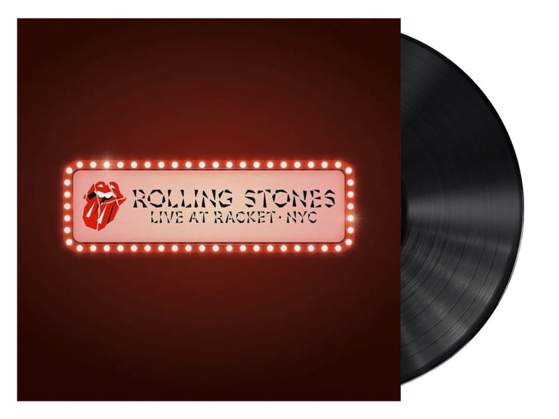 Виниловая пластинка The Rolling Stones - Live At The Rack, NY (LP) RSD 2024 белый винил