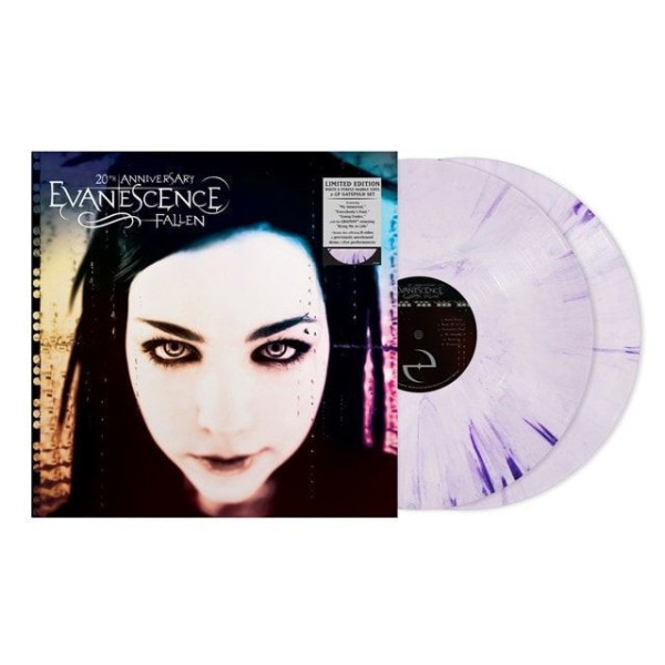 Виниловая пластинка Evanescence - Fallen deluxe (2LP) фиолетовый винил