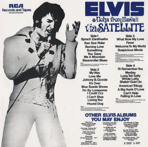 Виниловая пластинка Elvis Presley - Aloha From Hawaii Via Satellite (2LP)