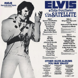 Виниловая пластинка Elvis Presley - Aloha From Hawaii Via Satellite (2LP)