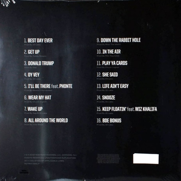 Виниловая пластинка Mac Miller - Best Day Ever (2LP) фиолетовый винил