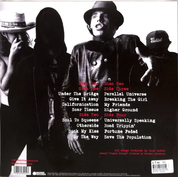 Виниловая пластинка Red Hot Chilli Peppers - Greatest Hits (2LP)