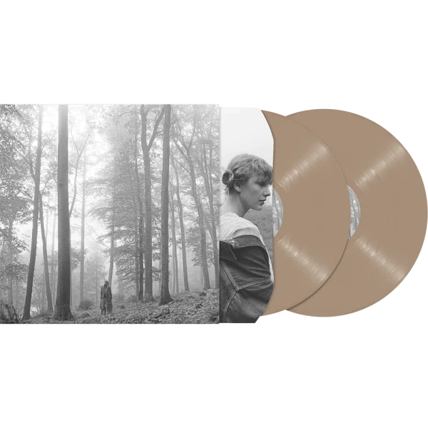 Виниловая пластинка Taylor Swift - Folklore (2LP) бежевый винил