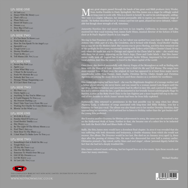 Виниловая пластинка Etta James - Platinum Collection (3LP) белый винил