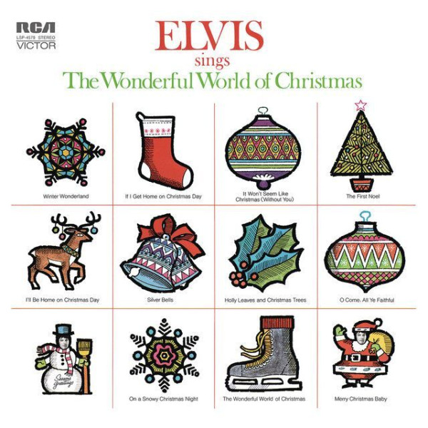 Виниловая пластинка Elvis Presley - Elvis Sings The Wonderful World Of Christmas (LP)