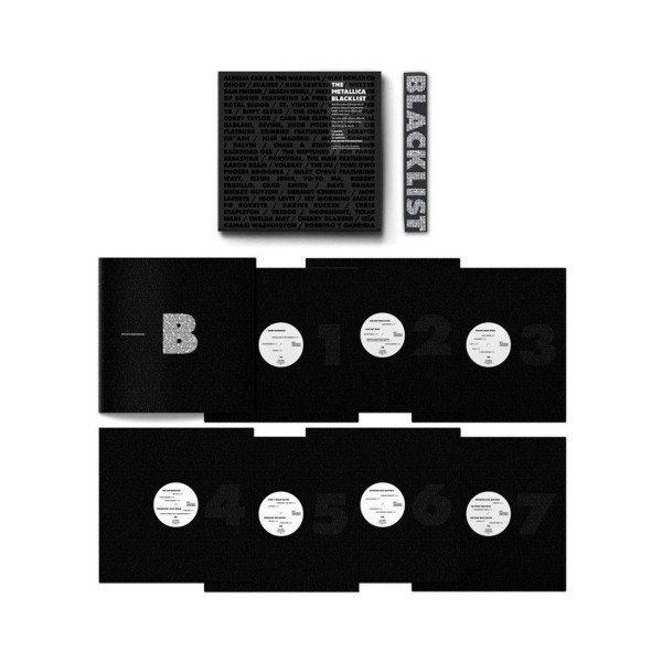 Виниловая пластинка The Metallica - Blacklist LTD (7LP)