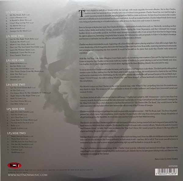 Виниловая пластинка Ray Charles - Platinum Collection (3LP) белый винил