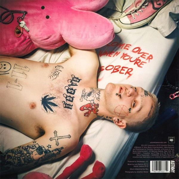 Виниловая пластинка Lil Peep - Come Over When You're Sober, Part 1 & 2 (2LP) розовый, чёрный винил