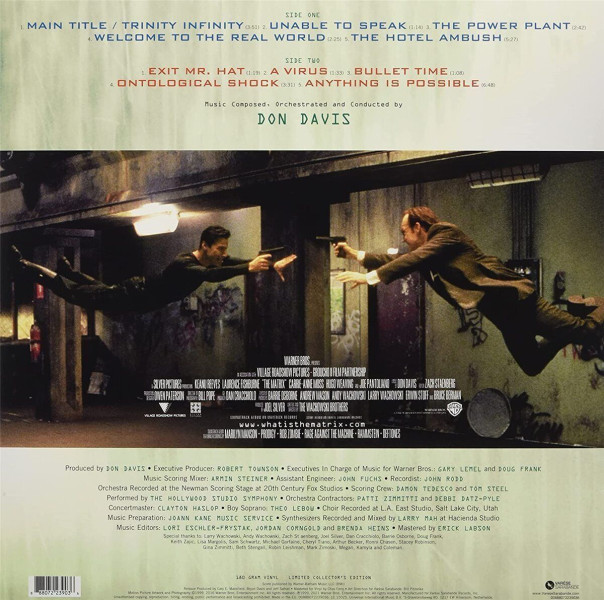 Виниловая пластинка OST (Don Davis) - The Matrix (LP) неоновый зелёный винил