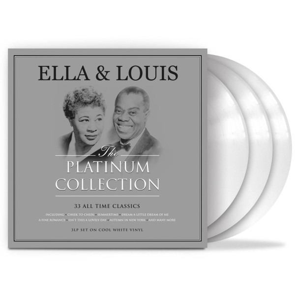 Виниловая пластинка Ella Fitzgerald & Louis Armstrong - Platinum Collection (col3LP) белый винил