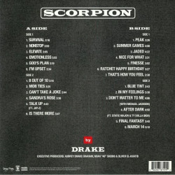 Виниловая пластинка Drake - Scorpion (2LP)