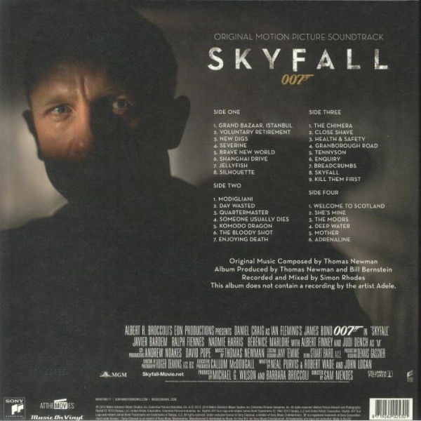 Виниловая пластинка OST / Various - Skyfall (2LP) silver edition