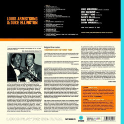 Виниловая пластинка Louis Armstrong & Duke Ellington - Great Summit (colLP) синий винил