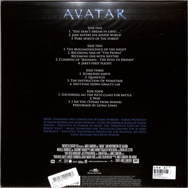Виниловая пластинка OST / Various - Avatar (2LP)
