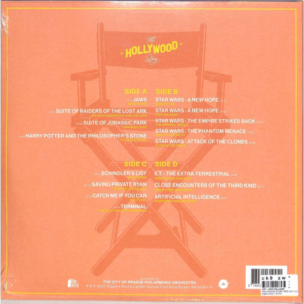 Виниловая пластинка OST / John Williams - Hollywood Story (2LP) красный винил