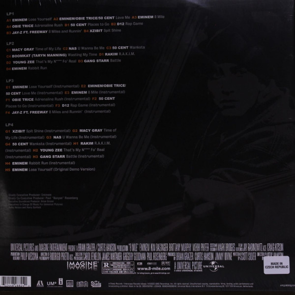 Виниловая пластинка Various Artists - 8 Mile 20th anniversary (4LP)