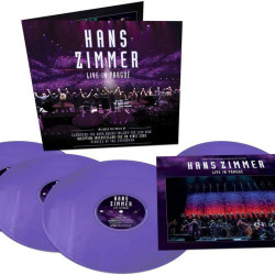 Виниловая пластинка Hans Zimmer - Live In Prague (4LP) фиолетовый винил