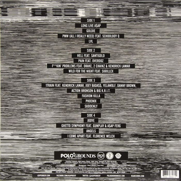 Виниловая пластинка ASAP Rocky - Long.Live.ASAP (2LP) оранжевый винил