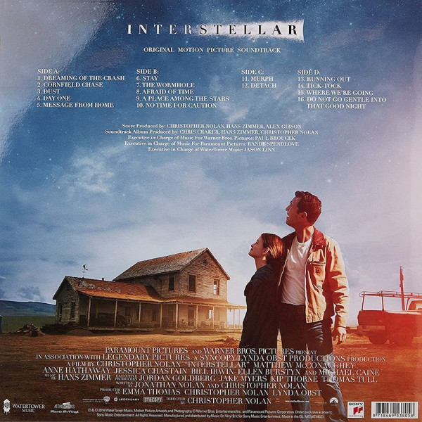 Виниловая пластинка OST/Hans Zimmer - Interstellar (4LP)