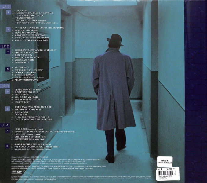 Виниловая пластинка Frank Sinatra - Platinum (4LP)