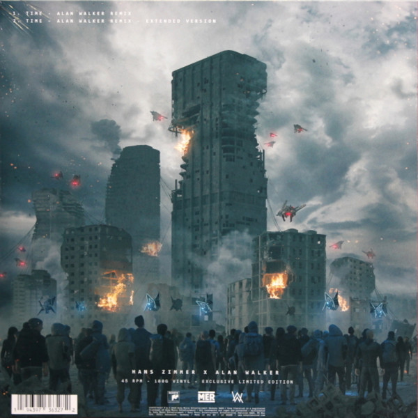 Виниловая пластинка Hans Zimmer x Alan Walker - Time (LP)