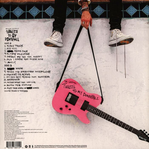 Виниловая пластинка Machine Gun Kelly - Tickets To My Downfall (LP)