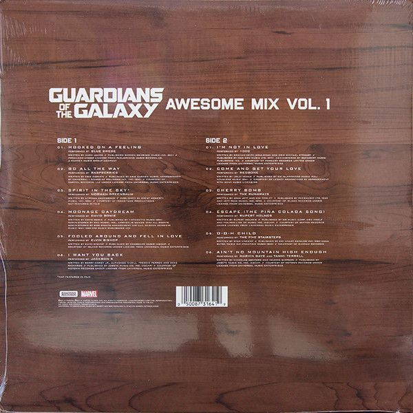 Виниловая пластинка Various Artists - Guardians Of The Galaxy: Awesome Mix Vol. 1 (LP) чёрный винил