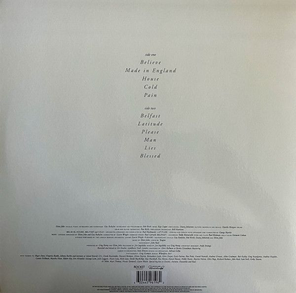 Виниловая пластинка Elton John - Made In England (LP)