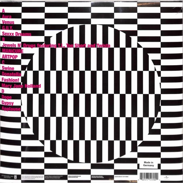 Виниловая пластинка Lady Gaga - Artpop (2LP)