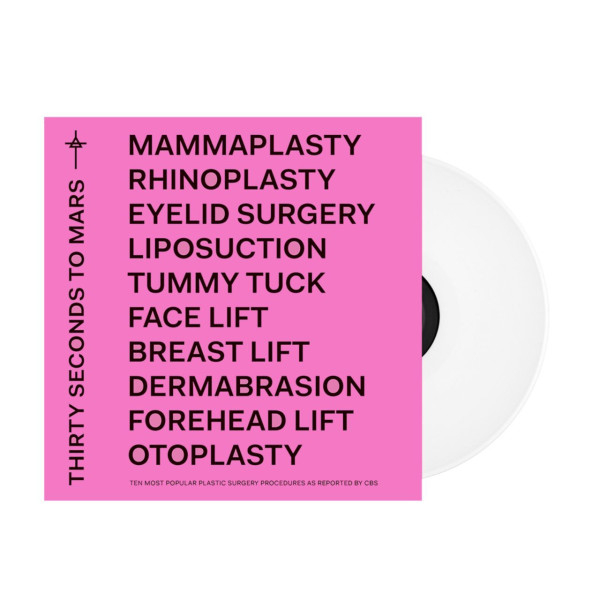 Виниловая пластинка Thirty Seconds To Mars - America (LP) белый винил