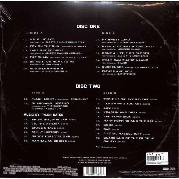 Виниловая пластинка Various Artists - Guardians Of The Galaxy Vol. 2 (2LP) deluxe